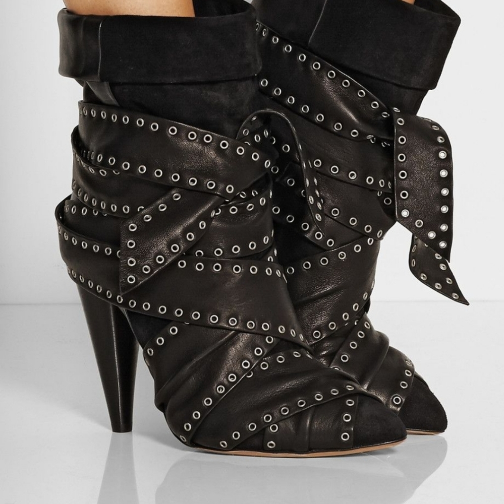 Isabel Marant show Carnation Allen boots - Picture 1 of 10